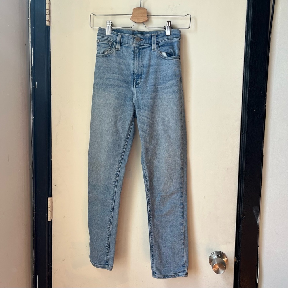 Light Blue Urban Outfitters High Waist Jeans